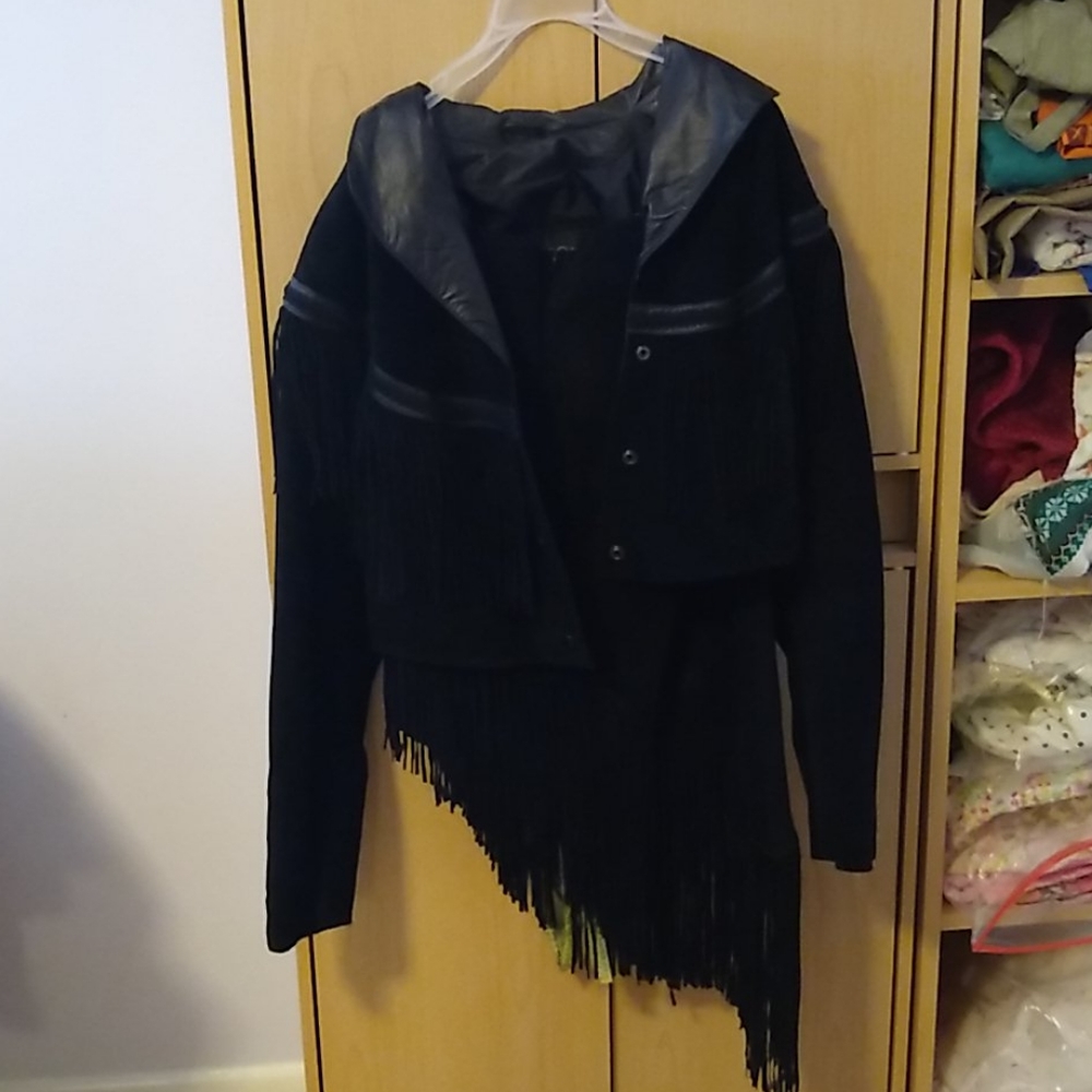 GORGEOUS Wilson's leather skirt suit